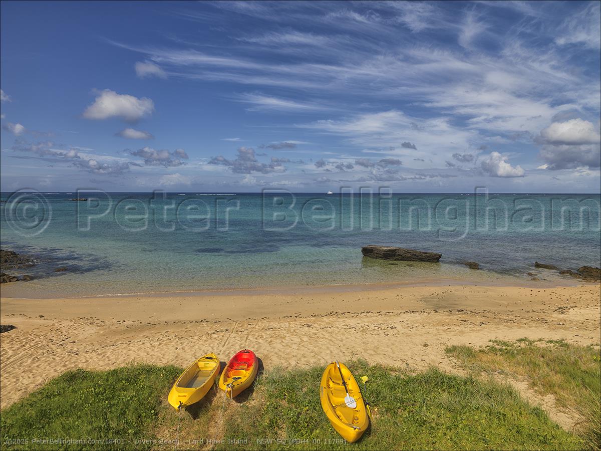 Peter Bellingham Photography Lovers Beach - Lord Howe Island - NSW SQ (PBH4 00 11789)
